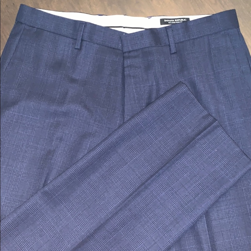 Banana Republic Tailored Slim-Fit Dress Pants
